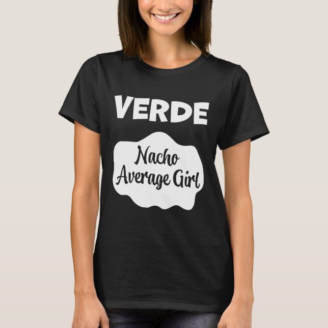 T-shirt Vert Taco Sauce Costume Femmes Hommes Enfants Hall (Devant)