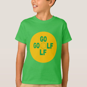 T-shirt vert trèfle Enfants SPORT GOLF