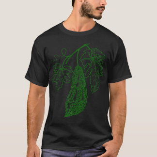 T-shirt Vert Vegetable Retro Vintage for Vegetarian Bitt