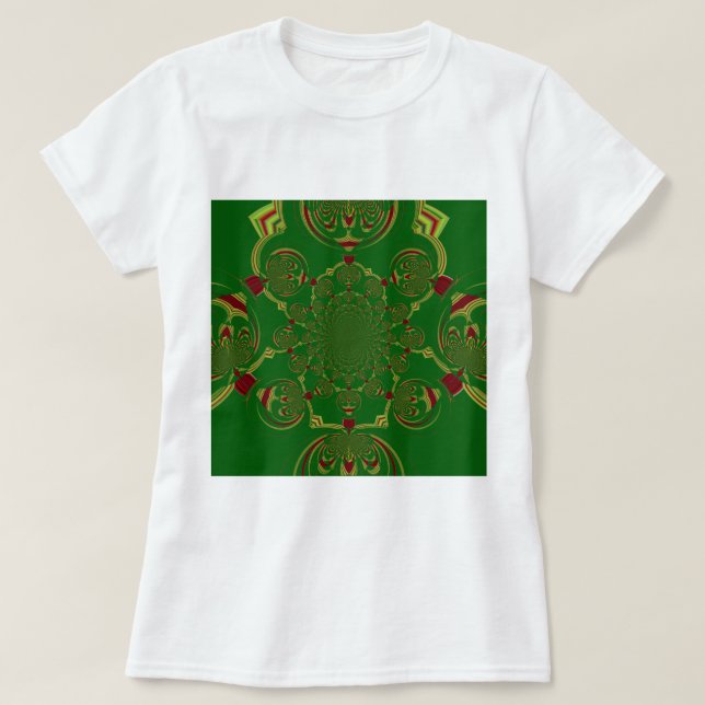 T-shirt Vert vintage (Design devant)