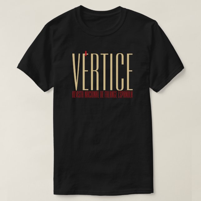 T-shirt Vértice (Design devant)