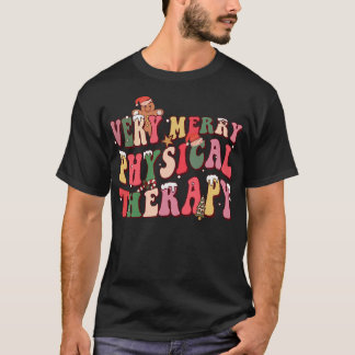 T-shirt Very Merry Physical Therapy Physical Therapist