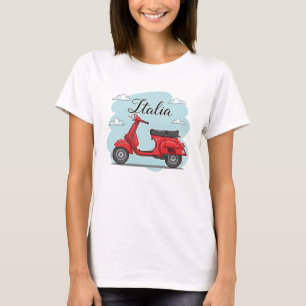T-shirt Vespa Italie