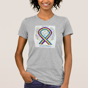 T-shirt Vessie Cancer Sensibilisation Ruban Angel Chemise
