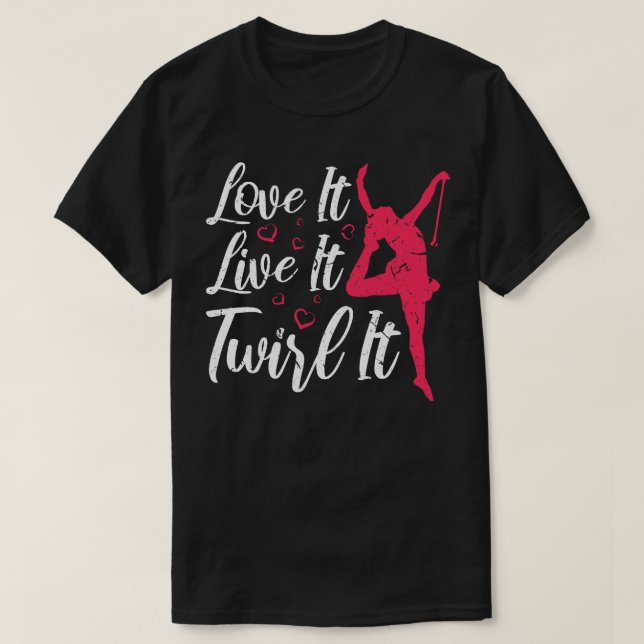 T-shirt Veste de câblage Baton (Design devant)