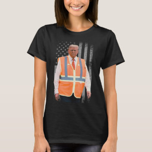 T-shirt Veste de travailleur de camion à ordures Président