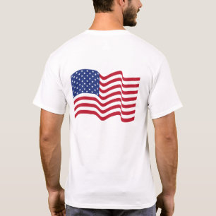 T-shirt Veste drapeau américain
