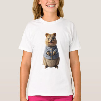 T-shirt Veste en denim Capybara Enfants