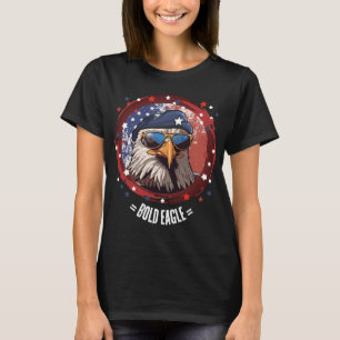 T-shirt Veste en jean à béret aigle patriotique