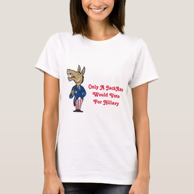T-shirt Veste Pour Hillary (Devant)