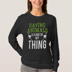 T-shirt Vet I Save Animaux 1