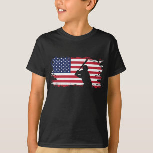 T-shirt Vêtement de baseball américain - Baseball
