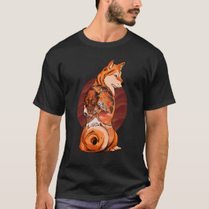 T-shirt Vêtement esthétique japonais Costume Shiba Inu Che