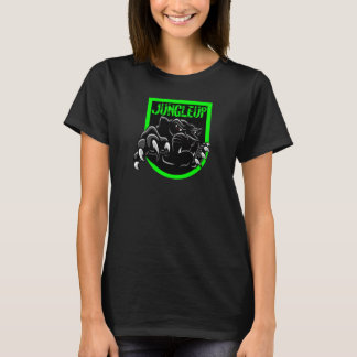 T-shirt Vêtement manqué de dames de Jungleup/chaux de