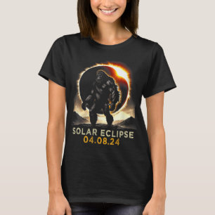 T-shirt Vêtements Bigfoot Total Éclipse Solaire 4.08.2024