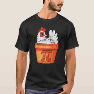 T-shirt Vêtements Chicken Pi Jour de Pi Mathématiques Cool