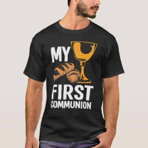T-shirt Vêtements chrétiens 1ère Communion sainte Mon prem