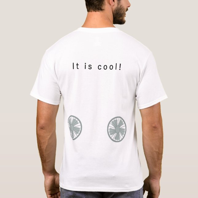T-shirt Vêtements climatisés (Dos)