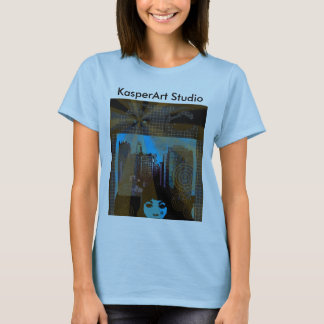 T-shirt Vêtements d'action avec dessin original