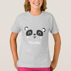 T-shirt Vêtements d'anniversaire pour enfants en panda à