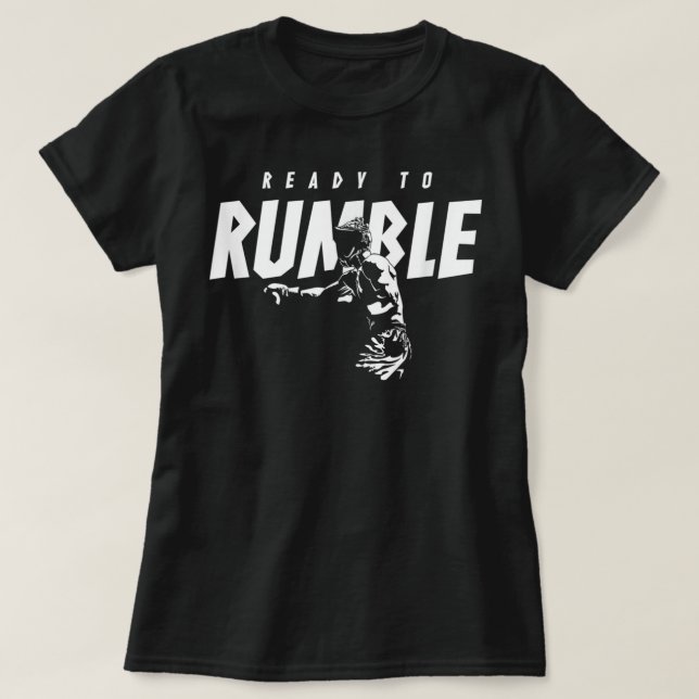 T-shirt Vêtements de boîte - Boxe 343 (Design devant)