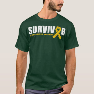T-shirt Vêtements de cancer de l'enfance pour la guerre co
