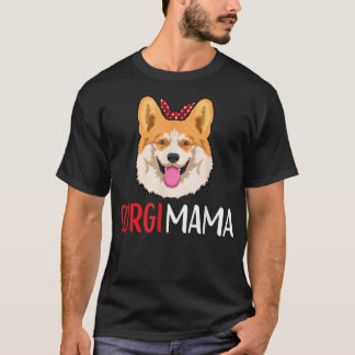 T-shirt Vêtements de Chien de Corgi pour propriétaire de C