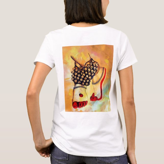 T-shirt Vêtements de danses patrimoniales (Dos)