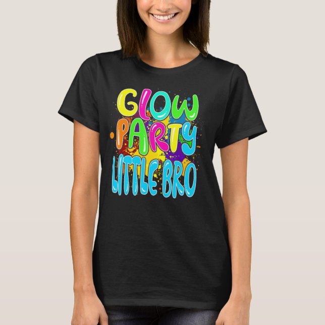 T-shirt Vêtements de fête de lueur Fête de lueur Little B (Devant)