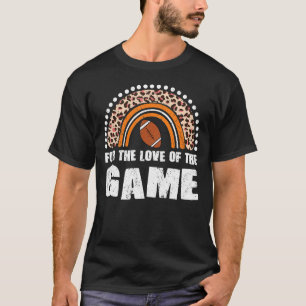 T-shirt Vêtements de football américain pour l'amour du je