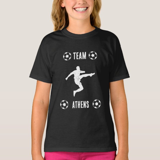 T-shirt Vêtements de football de football (Devant)