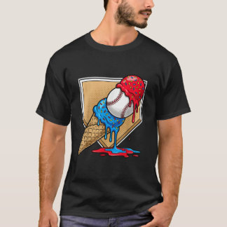 T-shirt Vêtements de glace à l'eau Baseball Drip Jeunesse 