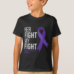 T-shirt Vêtements de guerrier contre le lymphome de Hodgki