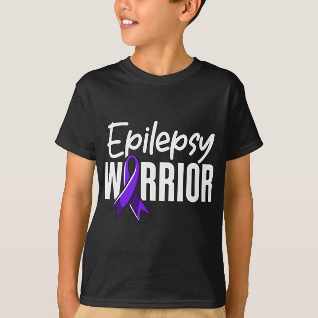T-shirt Vêtements de guerriers de l'épilepsie - Sensibilis (Devant)