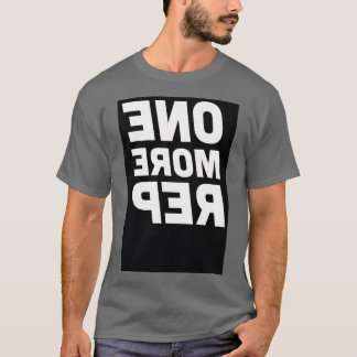 T-shirt Vêtements de gym encore une répétition rétro
