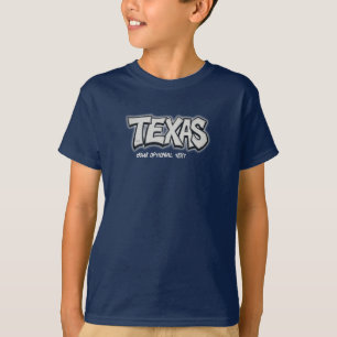 T-shirt Vêtements de l'état du Texas vêtements garçons T-S
