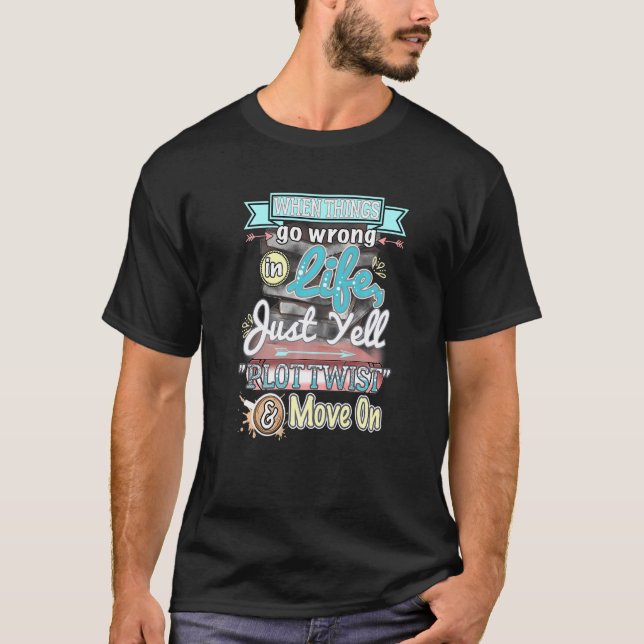 T-shirt Vêtements de livre mignon Nerds Writer Citation de (Devant)