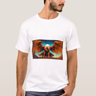 T-shirt Vêtements de Majesté sauvage : L'Esprit d'un aigle