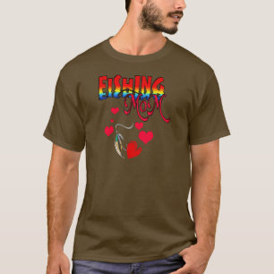 T-shirt Vêtements de maman de pêche
