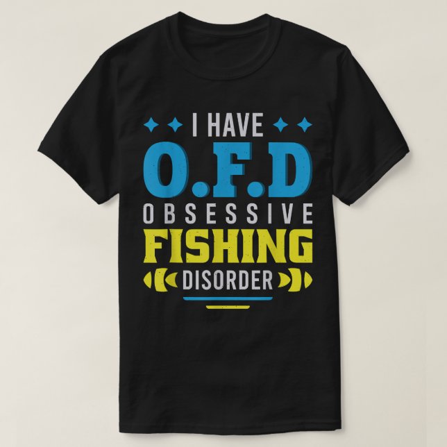 T-shirt Vêtements de pêche chanceux - Drôle Dit - Pêche (Design devant)