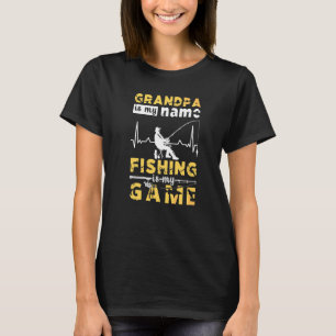 T-shirt Vêtements de pêche pour grand-père Accessoires de