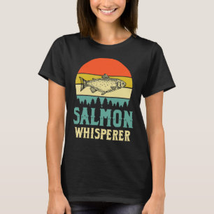 T-shirt Vêtements de pêche Salmon Whisperer Sockeye du Pac