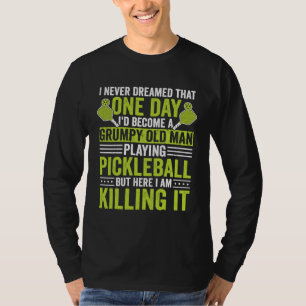 T-shirt Vêtements de Pickleball Joueur de Pickleball Pour