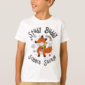 T-shirt vêtements de rentrée scolaire, study budd science