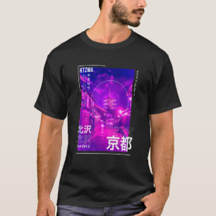 T-shirt Vêtements de rue japonais Vibes rétro esthétique T