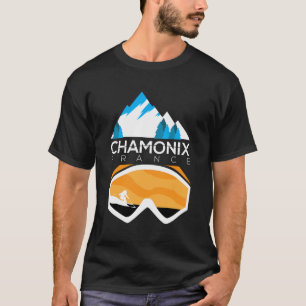 T-shirt Vêtements de ski snowboard Chamonix France
