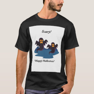 T-shirt Vêtements de taille XL Scary Happy Halloween pour 