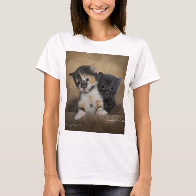 T-shirt Vêtements de tempête de neige et d'Ollie (Devant)