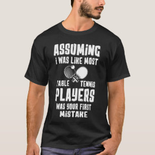 T-shirt Vêtements de Tennis de Table - Grands Joueurs de T