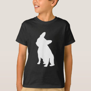 T-shirt Vêtements de Tête de Chien-taureau français, Tête 